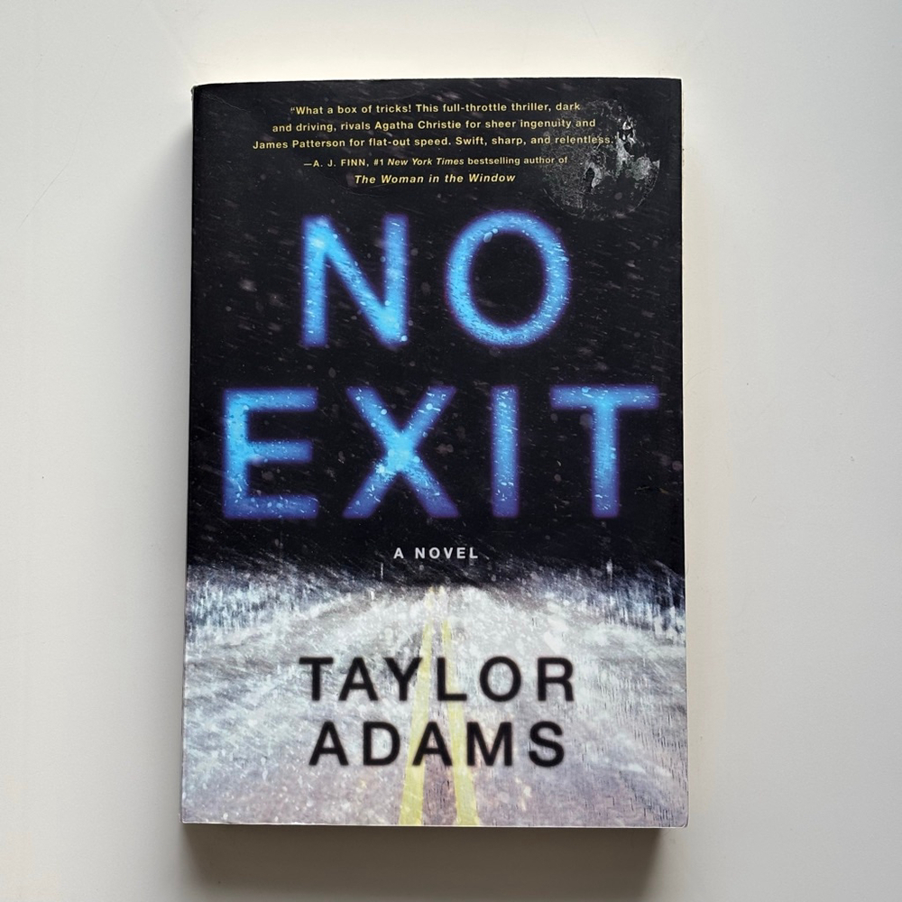 No Exit by Taylor Adams - Fiction Novel
📙📘 Bundle any 2 for $15